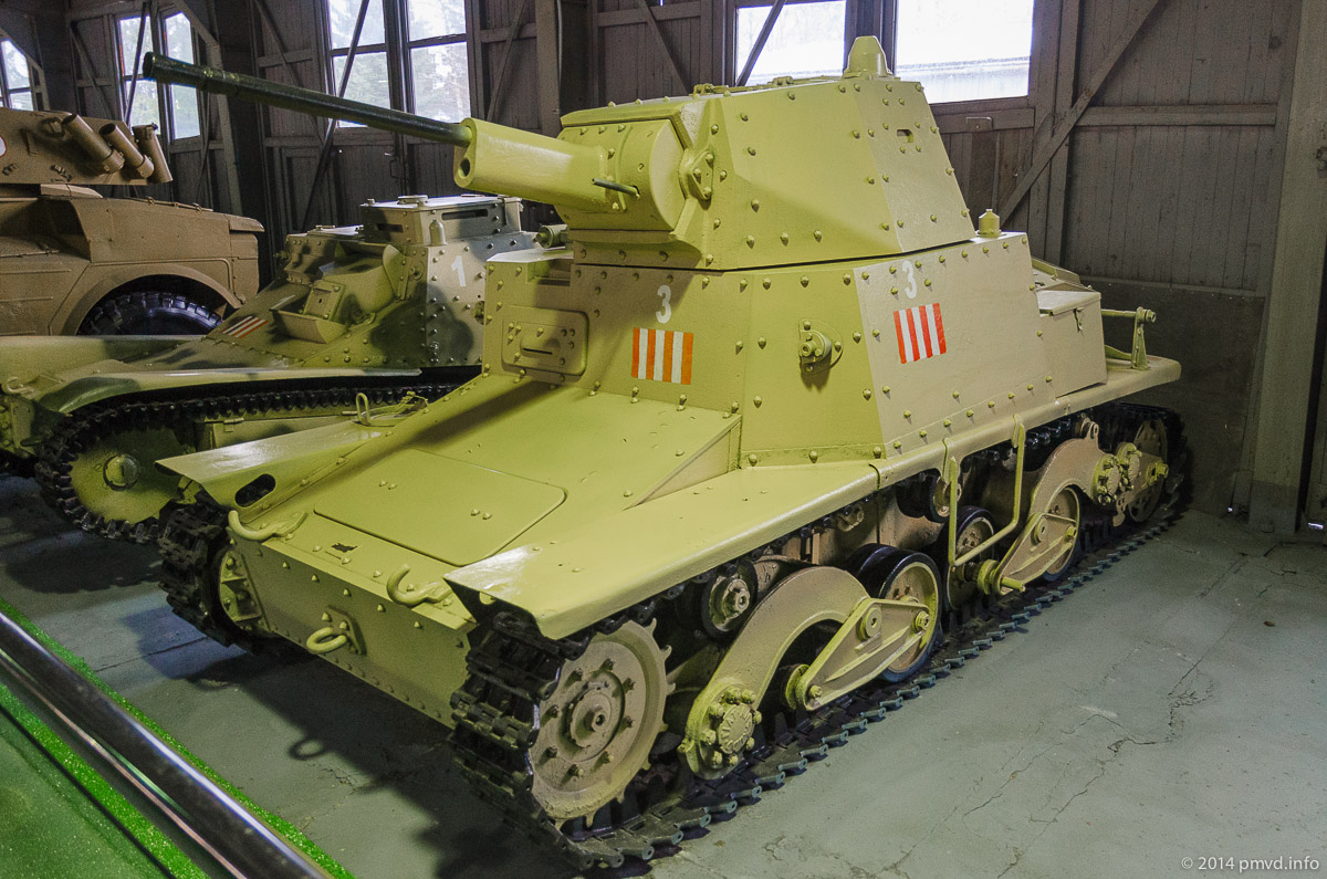 Fiat Ansaldo в танковом музее Кубинки
